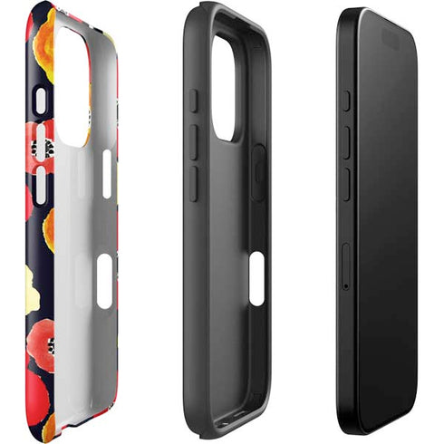 Bouffants and Broken Hearts Anemone Flower iPhone 16 Pro Max Impact Case