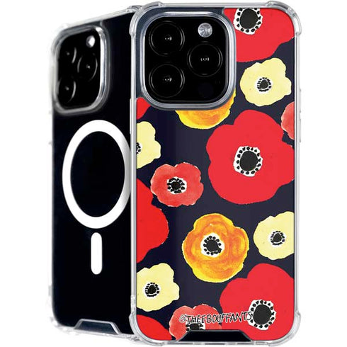 Bouffants and Broken Hearts Anemone Flower iPhone 16 Pro Max MagSafe Case