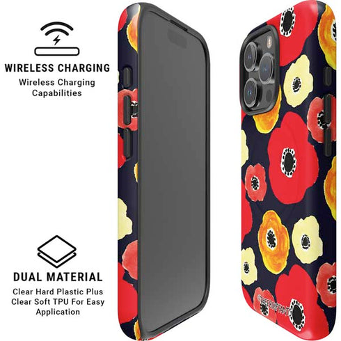 Bouffants and Broken Hearts Anemone Flower iPhone 16 Pro Max Magsafe Impact Case