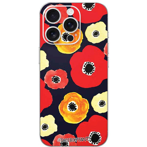 Bouffants and Broken Hearts Anemone Flower iPhone 16 Pro Skin