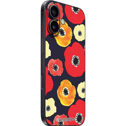 Bouffants and Broken Hearts Anemone Flower iPhone 16 Skin