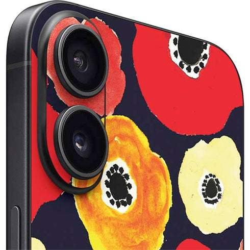 Bouffants and Broken Hearts Anemone Flower iPhone 16 Skin