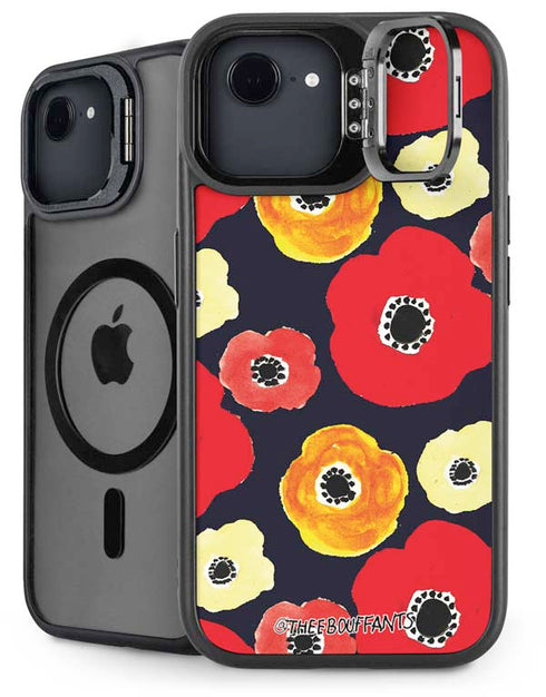 Bouffants and Broken Hearts Anemone Flower iPhone 16e Kickstand Case