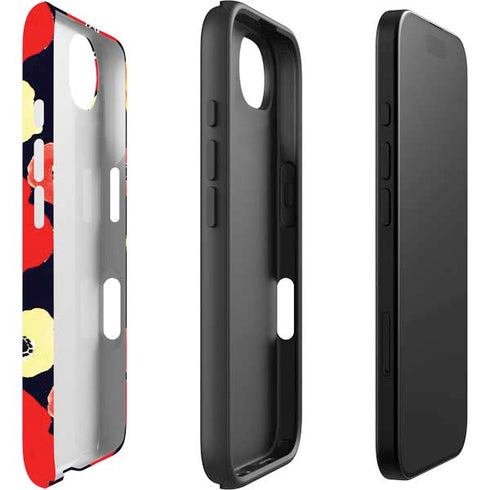 Bouffants and Broken Hearts Anemone Flower iPhone 16e Impact Case