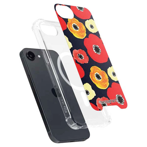 Bouffants and Broken Hearts Anemone Flower iPhone 16e MagSafe Case