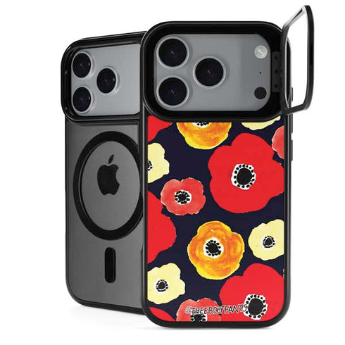 Bouffants and Broken Hearts Anemone Flower iPhone 18 Pro Kickstand Case
