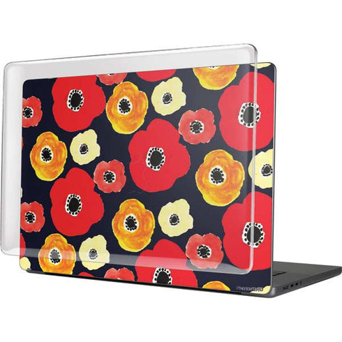 Bouffants and Broken Hearts Anemone Flower MacBook Cases