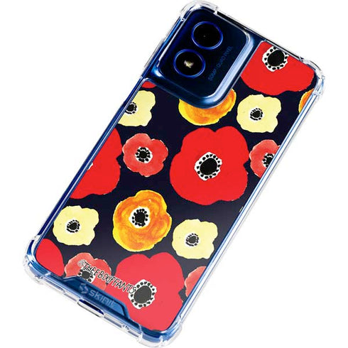 Bouffants and Broken Hearts Anemone Flower Moto G 5G (2024) Clear Case