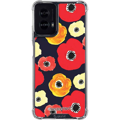 Bouffants and Broken Hearts Anemone Flower Moto G Power 5G (2024) Clear Case