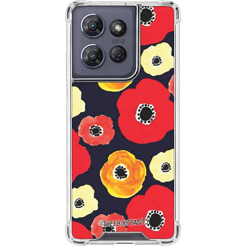 Bouffants and Broken Hearts Anemone Flower Moto G Power 5G (2025) Clear Case