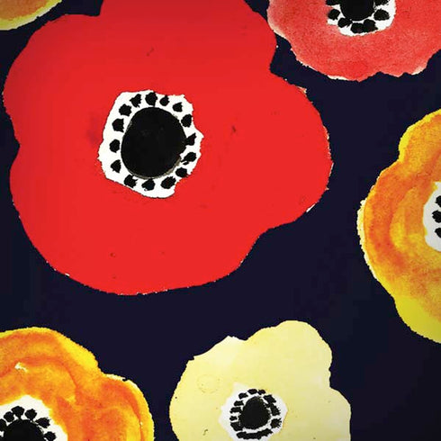 Bouffants and Broken Hearts Anemone Flower Moto G6 Skin