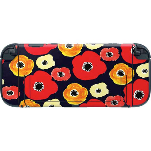 Bouffants and Broken Hearts Anemone Flower Nintendo Switch 2 (2025) with Joy-Con Skin