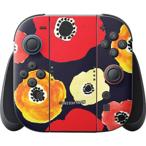 Bouffants and Broken Hearts Anemone Flower Nintendo Switch 2 (2025) Joy-Con Controller Skin