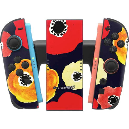 Bouffants and Broken Hearts Anemone Flower Nintendo Switch 2 (2025) Joy-Con Controller Skin