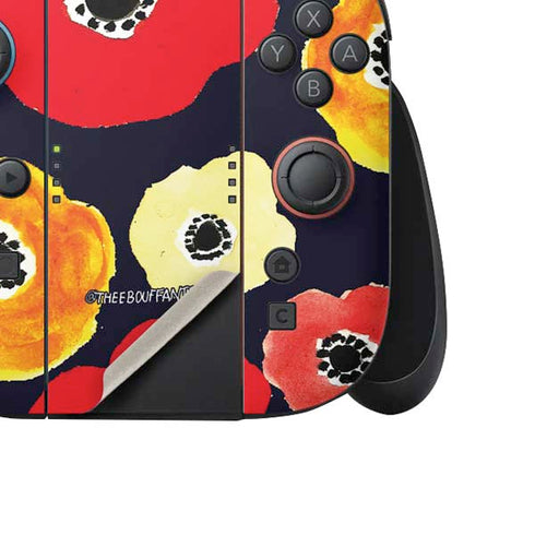 Bouffants and Broken Hearts Anemone Flower Nintendo Switch 2 (2025) Joy-Con Controller Skin