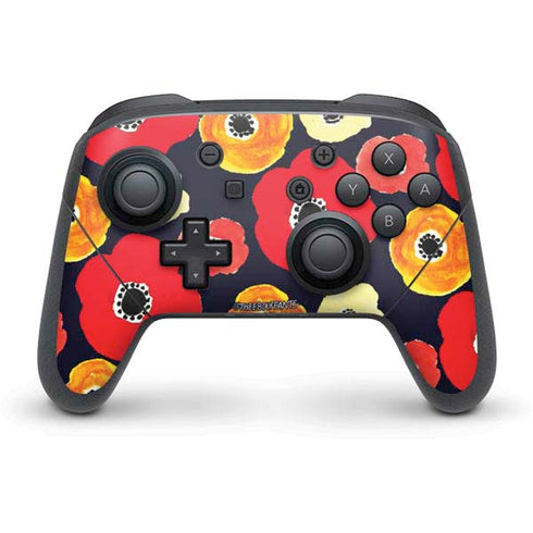 Bouffants and Broken Hearts Anemone Flower Nintendo Skins