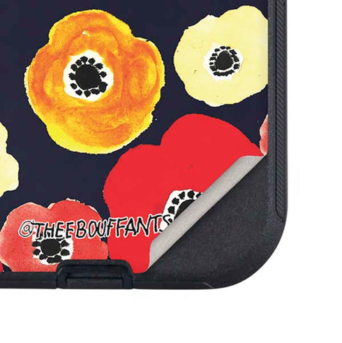Bouffants and Broken Hearts Anemone Flower Otterbox Defender iPhone Skin