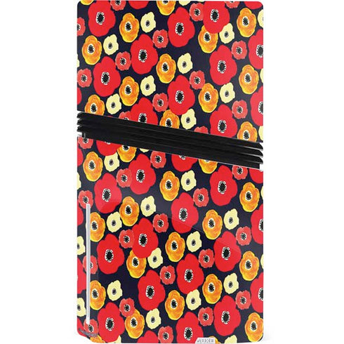 Bouffants and Broken Hearts Anemone Flower PS5 Pro Disk Bundle Skin