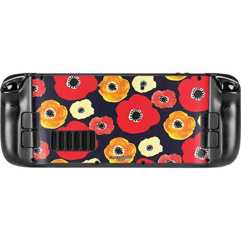 Bouffants and Broken Hearts Anemone Flower Steam Deck Handheld Gaming Computer Skin
