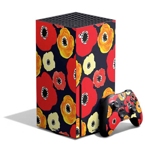 Bouffants and Broken Hearts Anemone Flower Xbox Series X Skins
