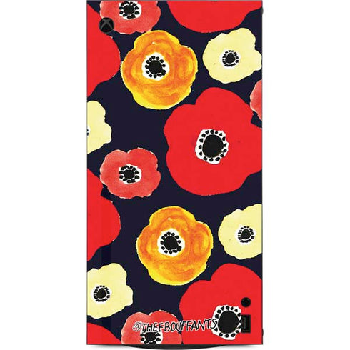 Bouffants and Broken Hearts Anemone Flower XBox Series X Digital Edition Console Skin