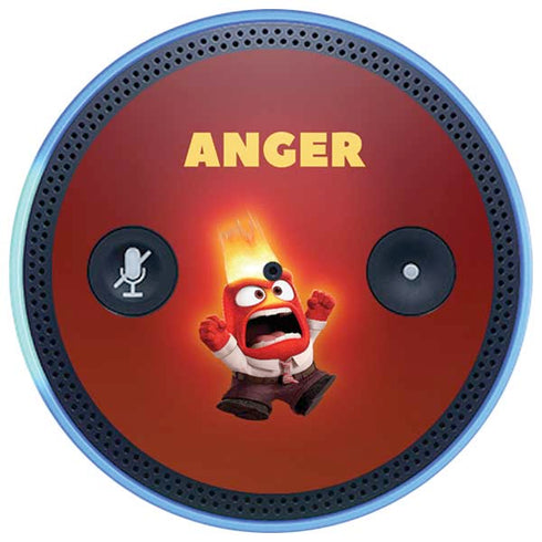 Disney Inside Out Anger Portrait Amazon Echo Skin