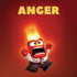 Disney Inside Out Anger Portrait Amazon Echo Skin