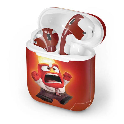 Disney Inside Out Anger Portrait Apple AirPods 2 Skin
