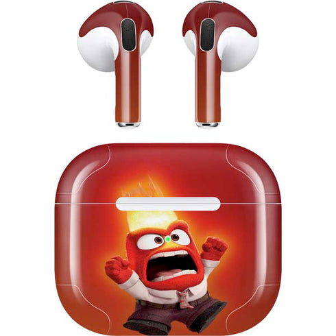 Disney Inside Out Anger Portrait Apple AirPods (3rd Gen 2021) Skin