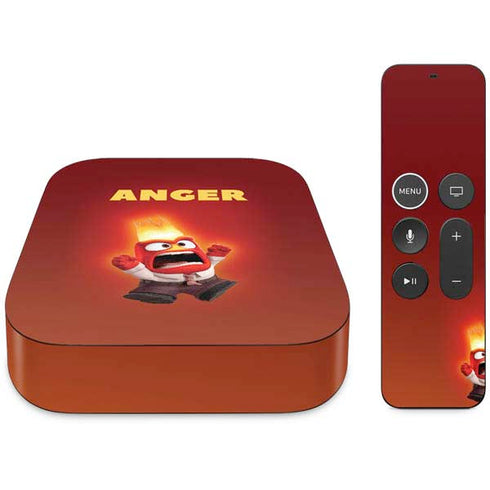 Disney Inside Out Anger Portrait Apple TV Skin