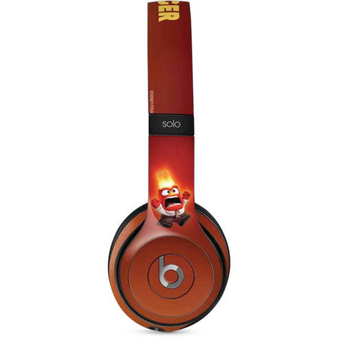Disney Inside Out Anger Portrait Beats Solo 2 Wired Skin
