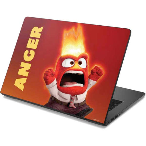 Disney Inside Out Anger Portrait Dell Chromebook Skin