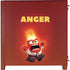 Disney Inside Out Anger Portrait Corsair 4000D Tempered Glass Mid-Tower ATX Case Skin