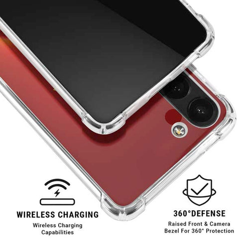 Disney Inside Out Anger Portrait Galaxy A13 5G Clear Case