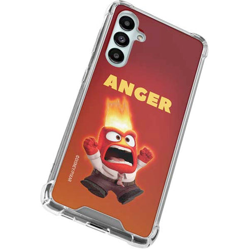 Disney Inside Out Anger Portrait Galaxy A16 5G Clear Case