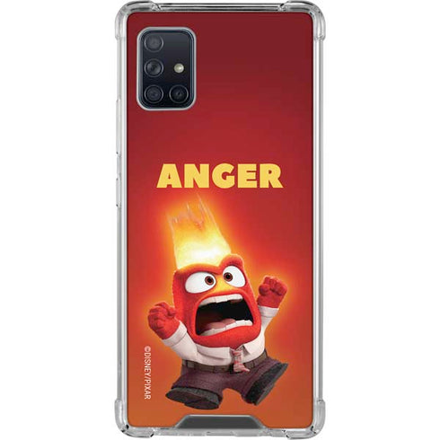 Disney Inside Out Anger Portrait Galaxy A51 5G Clear Case