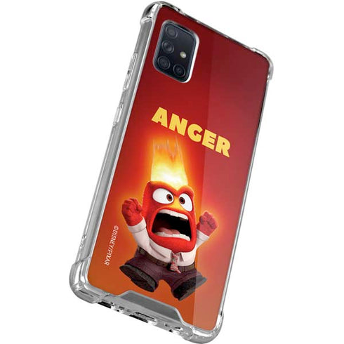 Disney Inside Out Anger Portrait Galaxy A51 5G Clear Case