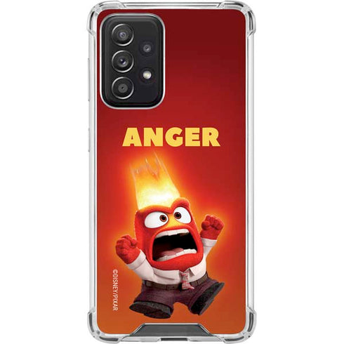 Disney Inside Out Anger Portrait Galaxy A52 5G Clear Case