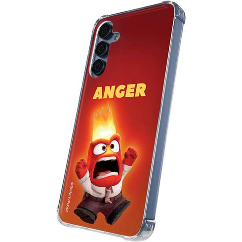 Disney Inside Out Anger Portrait Galaxy A55 5G Clear Case