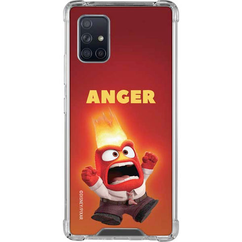Disney Inside Out Anger Portrait Galaxy A71 5G Clear Case