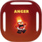 Disney Inside Out Anger Portrait Galaxy Buds Live Skin