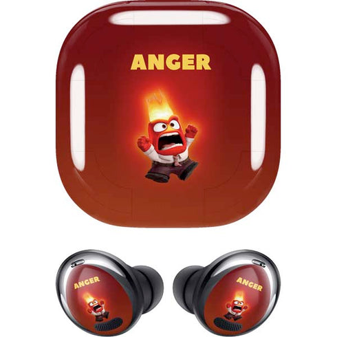 Disney Inside Out Anger Portrait Galaxy Buds Pro Skin