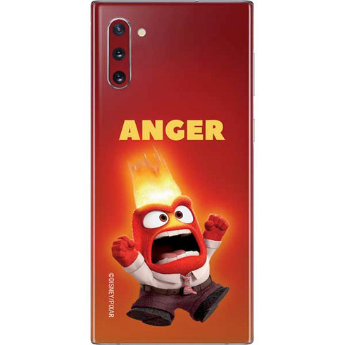 Disney Inside Out Anger Portrait Galaxy Note 10 Skin