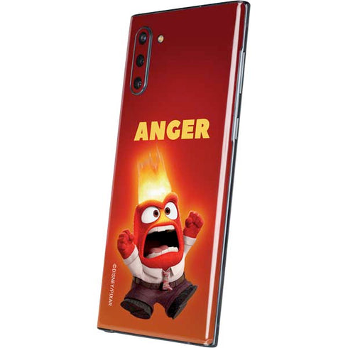 Disney Inside Out Anger Portrait Galaxy Note 10 Skin