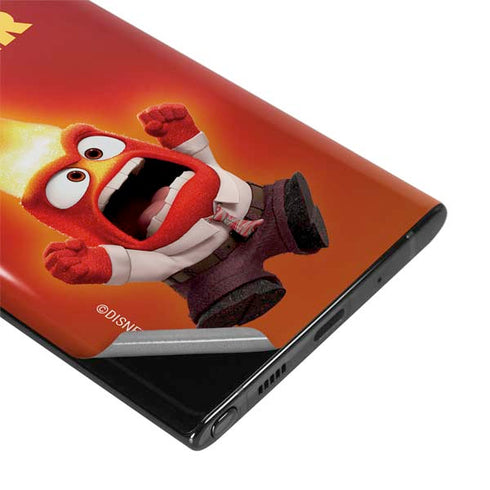 Disney Inside Out Anger Portrait Galaxy Note 10 Skin