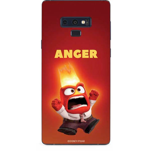 Disney Inside Out Anger Portrait Galaxy Note 9 Skin