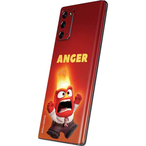 Disney Inside Out Anger Portrait Galaxy Note20 5G Skin
