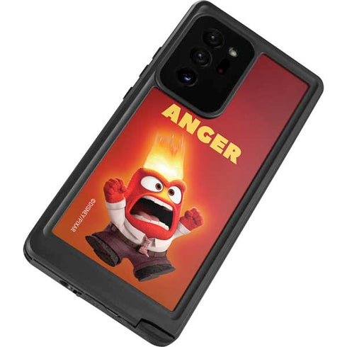Disney Inside Out Anger Portrait Galaxy Note20 Ultra 5G Waterproof Case