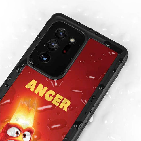 Disney Inside Out Anger Portrait Galaxy Note20 Ultra 5G Waterproof Case