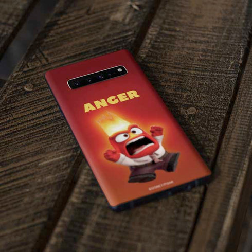Disney Inside Out Anger Portrait Galaxy S10 Plus Skin